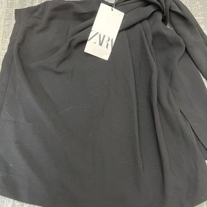 Zara black skort